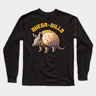 Funny Quesadilla Quesadillo Armadillo Design For Men Women Long Sleeve T-Shirt